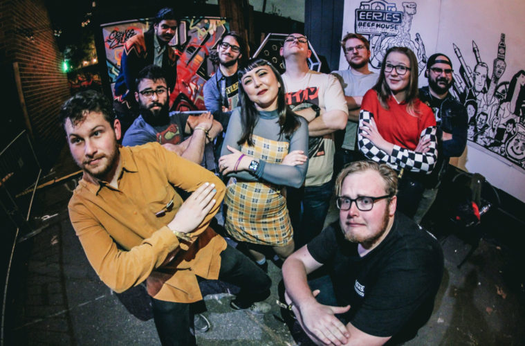 Half Past Two's David Parris Talks Andrew WK 38 Band Shot1