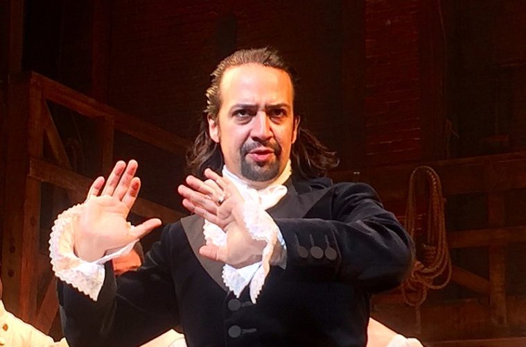 Vaccinated 'Hamilton' Fans Can Win Tickets At The Pantages Theater Saturday 38 800px Lin Manuel Miranda in Hamilton