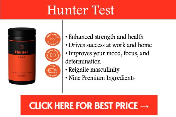 Hunter Testosterone boosting pill