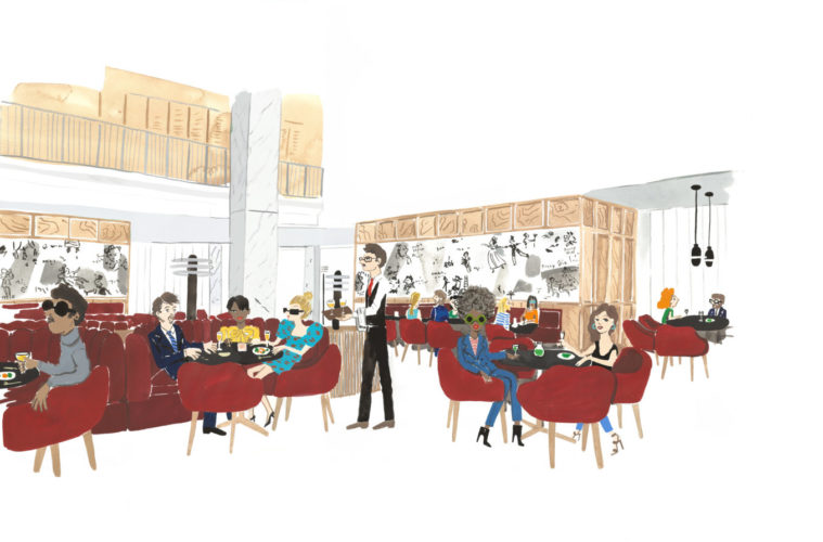 Fanny’s Restaurant Will Open In The Academy Museum Of Motion Pictures on September 30 38 Illustration by Konstantin Kakanias