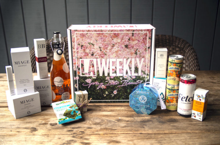 Celebrating Mother's Day With L.A. Weekly's Spring Into Beauty Box 38 SPRING BOX PRODUCT CONTENTS VIEW