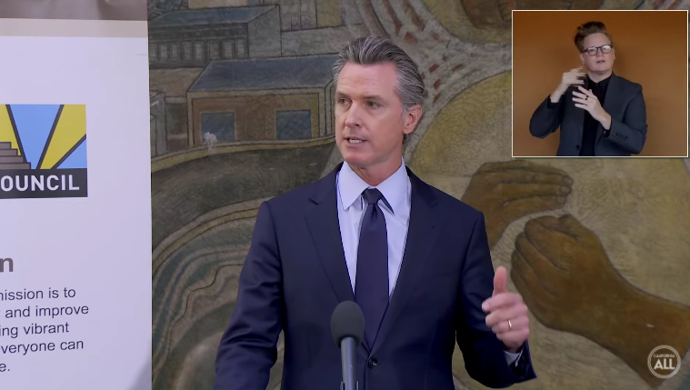 newsom california comeback plan