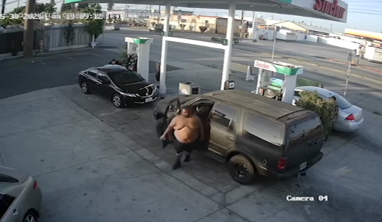 gardena gas station attack