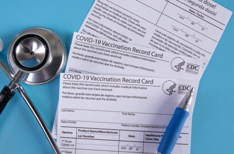 vaccine vaccination card