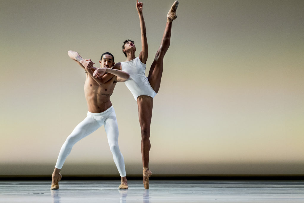 Alonzo King LINES Ballet Adji Cissoko and Shuaib Elhassan