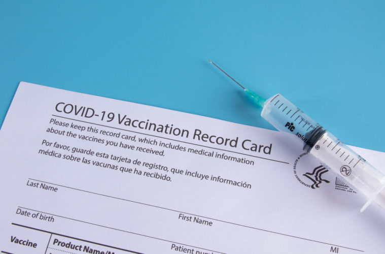 L.A. City Passes Order Requiring Vaccine Proof For Restaurants and More 38 marco verch vaccine card