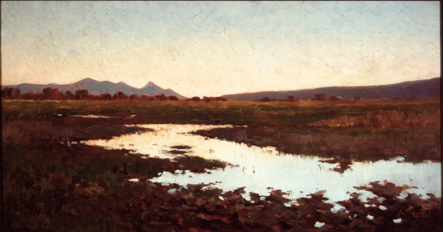 Amedee Joullin Marsh at Sunset Near Mt. Tamalpais