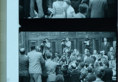 Stevan Labudović cameraman of Yugoslav President Tito on board of the presidential ship Galeb c Mila Turajlić Non Aligned Newsreels