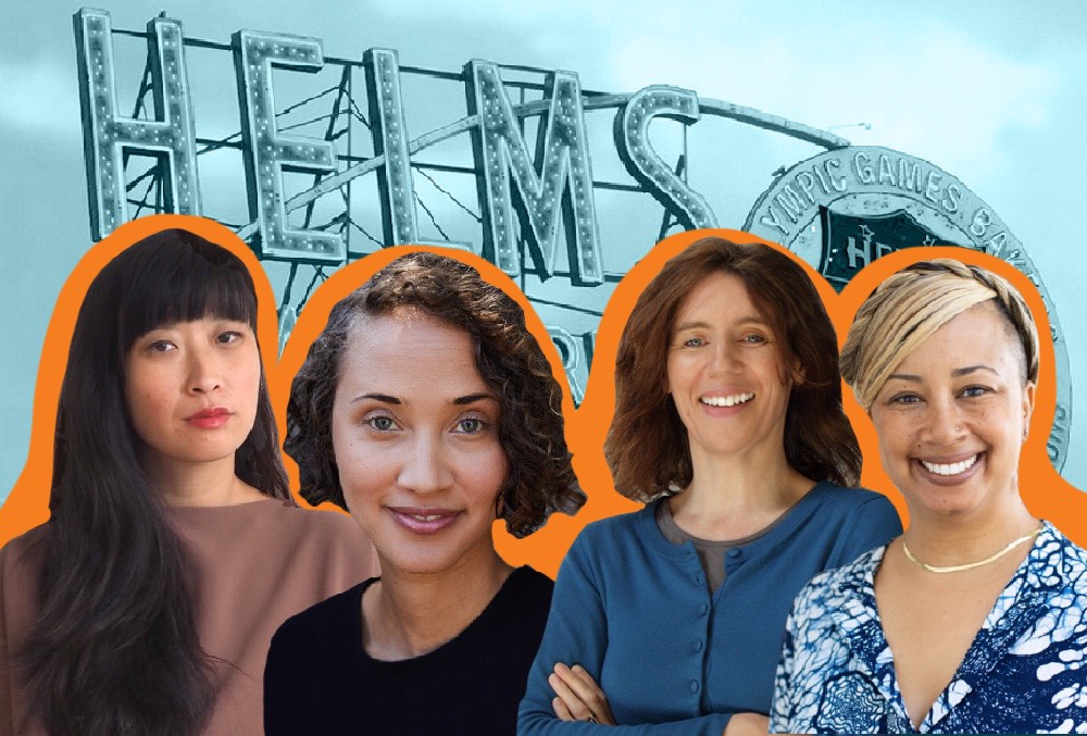 Zocalo Illustration by Hännah Foote. From left to right Jia Yi Gu Cameron Shaw Frances Anderton and Shelby Williams González