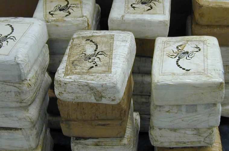 DEA Chief Calls For Review of International Operations 38 cocaine bricks scorpion logo