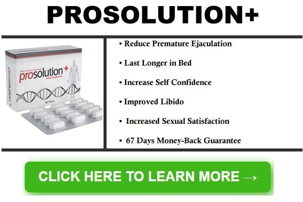 prosolution plus for premature ejaculation