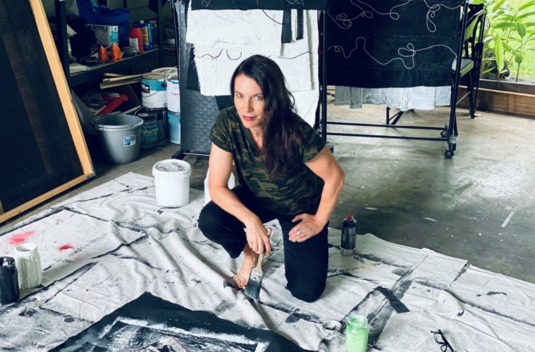 Joy Ray in her studio Photo by Jason Harsin 2021