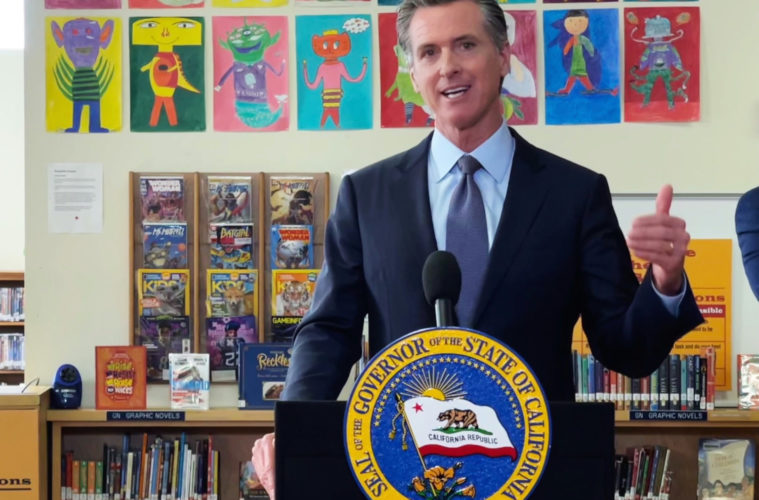 Newsom Announces Universal Vaccine Requirement For School Students 38 newsom vaccine students