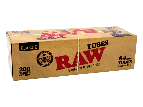 Raw Straight Tubes Courtesy of Raw