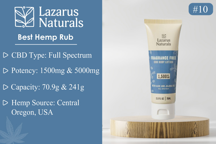 lazarus natural cream