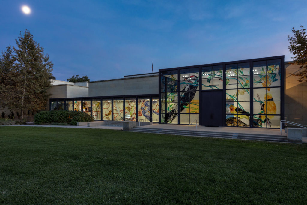 8 Installation View Scott Gallery Exterior dusk Photo Joshua White 8413