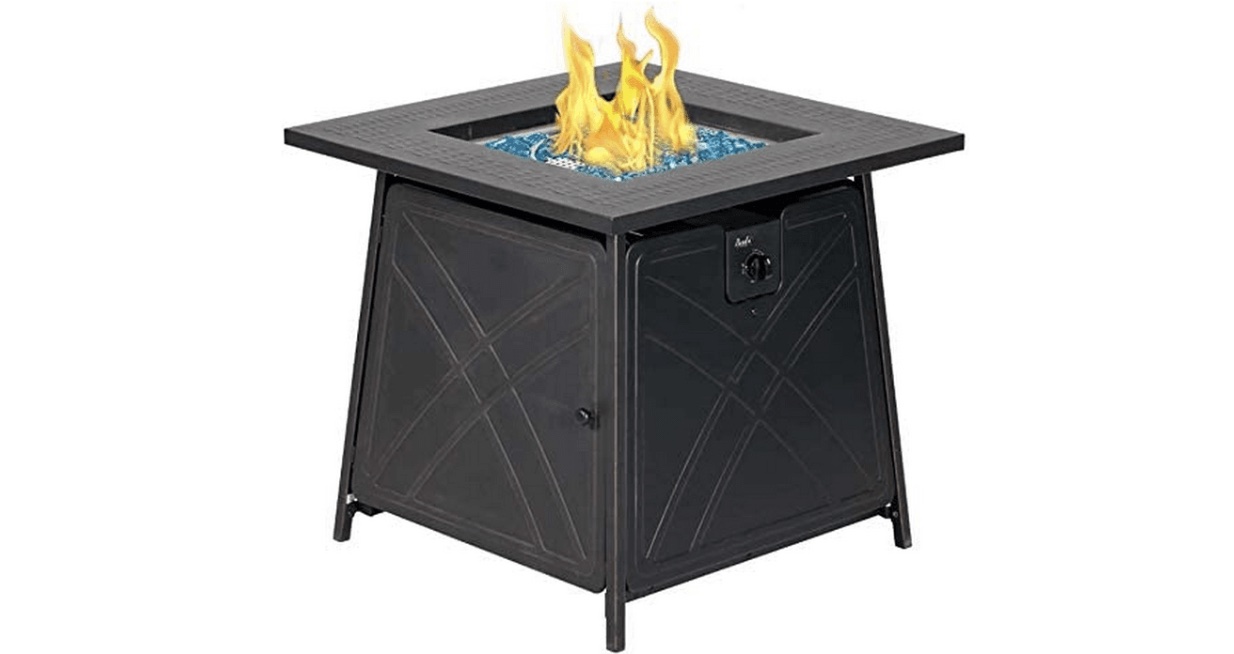 Bali Outdoors Gas Fire Pit Table