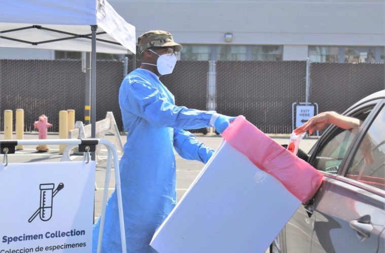 CDC Shortens COVID-19 Quarantine Time To 5 Days 38 california national guard covid test flickr