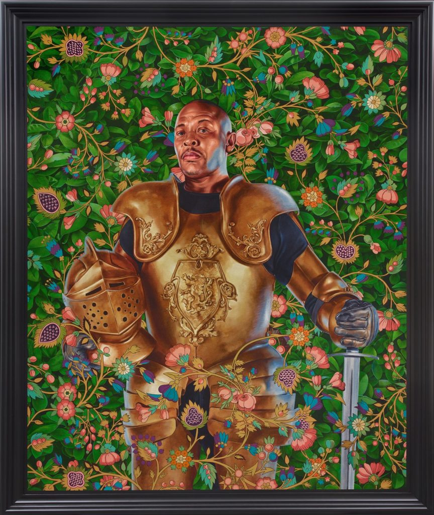 LACMA Interscope Reimagined Kehinde Wiley The Watcher 2021 © Kehinde Wiley photo courtesy of the artist