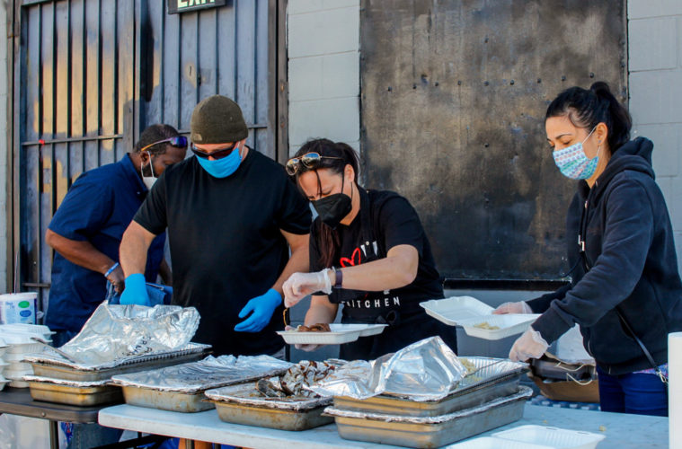 Feeding The Unhoused Of Skid Row With Local Lov - Here’s What’s Popping Up 38 Skid Row