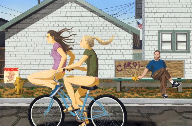 Light & Space: Arts Calendar January 20-26 38 Roberts projects Ed Templeton The Spring Cycle 2020 Acrylic on Panel 48x60 inches