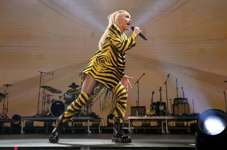 Gwen Stefani Pre-Celebrates LA