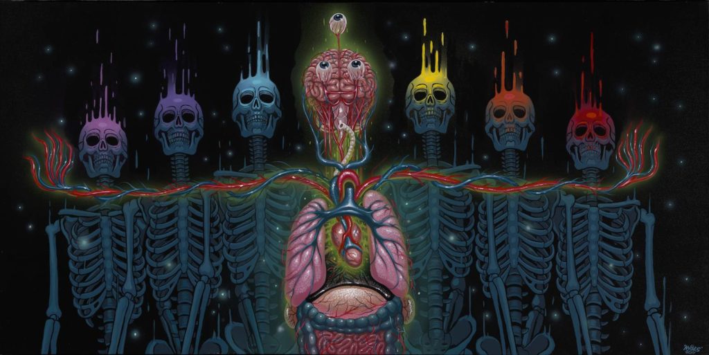 NYCHOS The Seven Chakras 72x36 2020 low