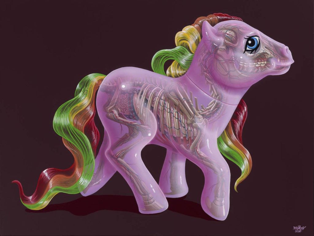 NYCHOS Translucency of My Little Pony 48x36 2020 low