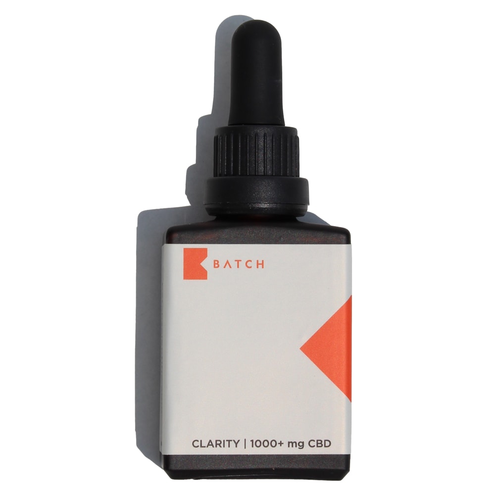 BATCH CBD Full Spectrum Clarity CBD Oil 1000 mg Bottle