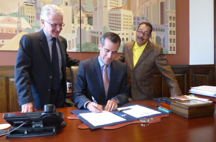 L.A. Council Approves Herb Wesson To Replace Councilman Mark Ridley-Thomas 38 garcetti krekorian wesson