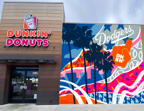 Dunkin’ Does Dodgers In Downey With Free Donuts 38 Dodgers