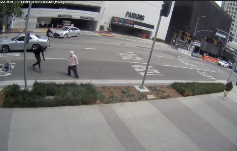 Video Shows Woman Hit By Car In DTLA Follow-Home Robbery 38 follow home robbery dtla