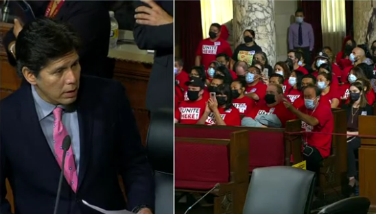 L.A. Council Moves Forward With 'Hotel Worker Protection' Ordinance 38 de leon hotel workers