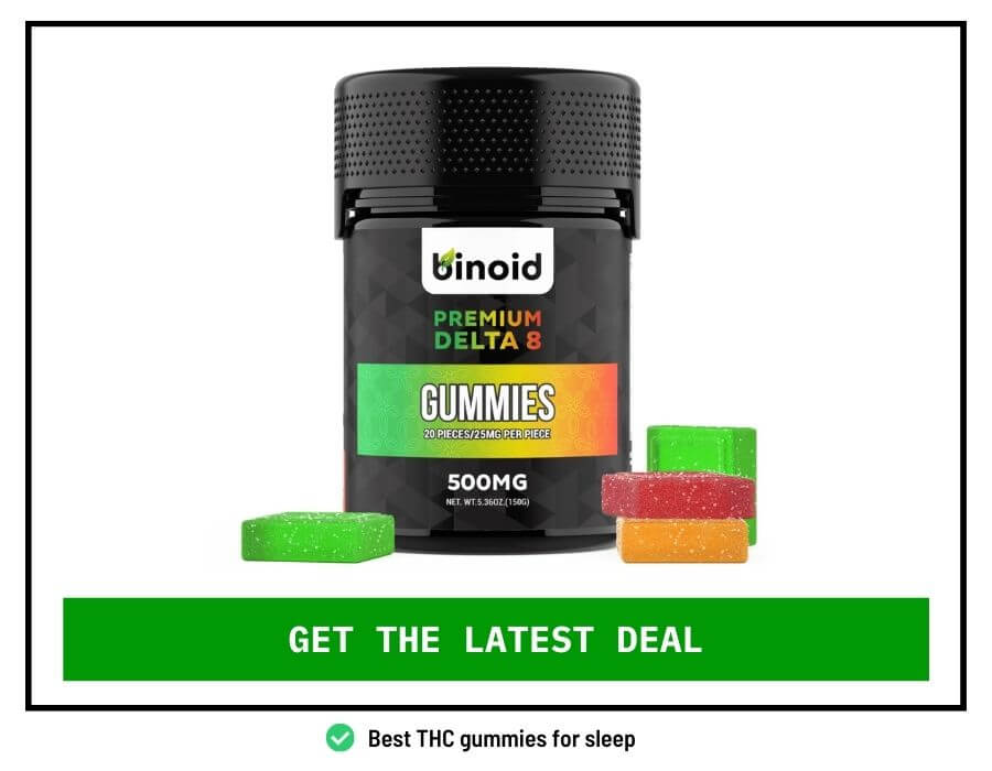 Binoid Delta 8 Gummies Best THC gummies for sleep