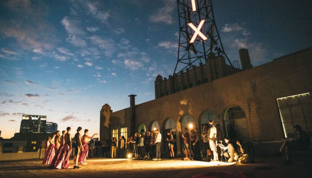 Heidi Duckler Dance on the roof of the Bendix Building