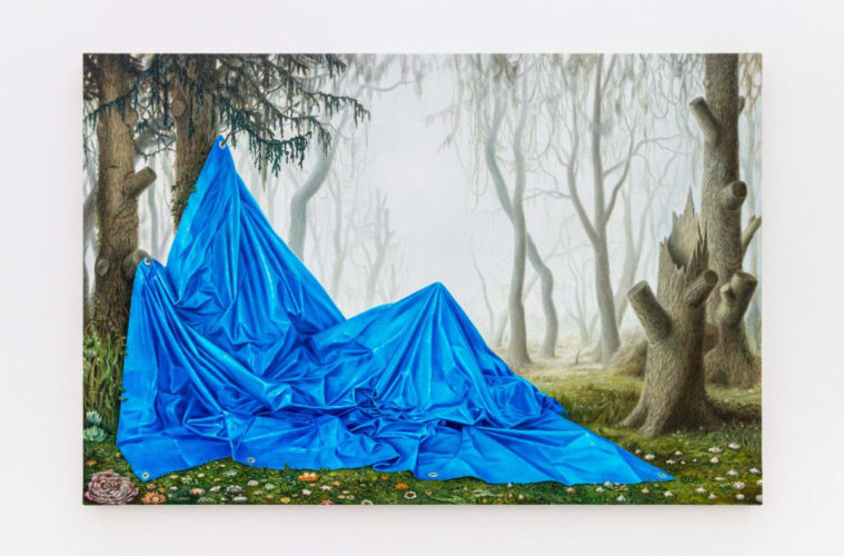 de Boer Gallery Kirsten Deirup Prelude 2022 oil on linen 36 x 54 in. 91 x 137 cm