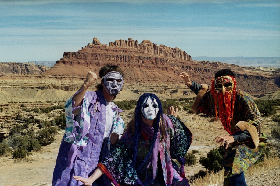 ICA LA My Barbarian Silver Minds 2006. Rehearsal photograph Black Dragon Canyon Utah. Courtesy of the artists
