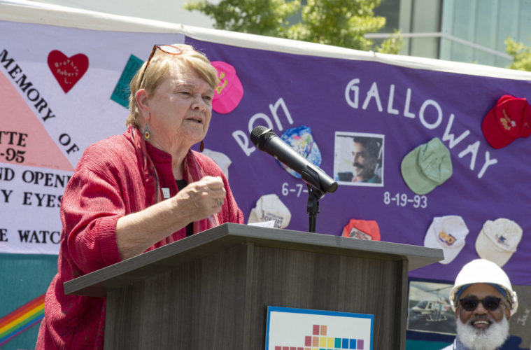 sheila kuehl twitter aids monument