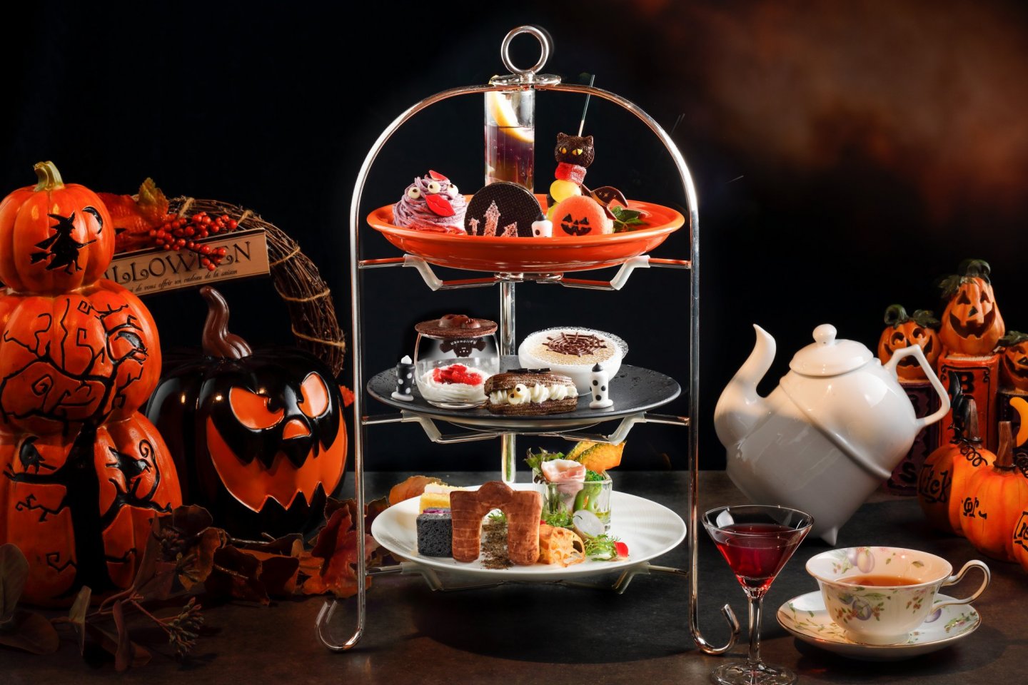 Mariage Frères lauches spook-tacular Halloween Afternoon Tea
