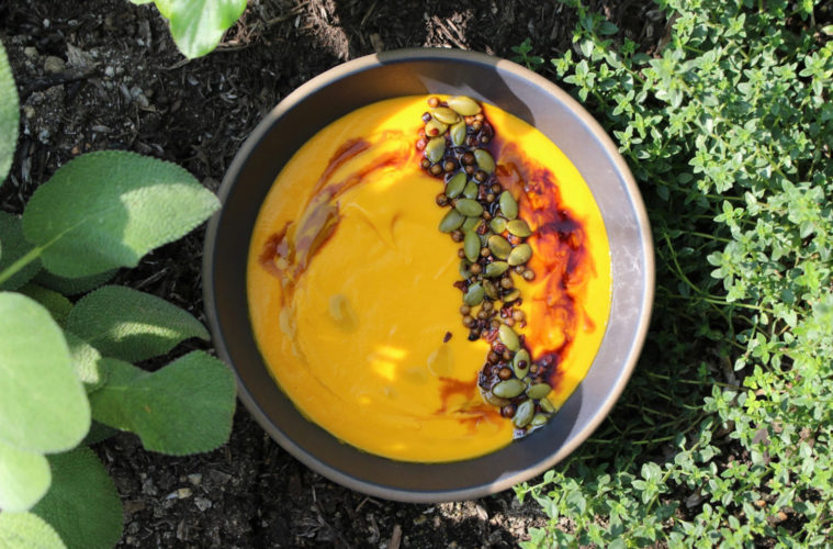 DineLA And Chowderfest in Long Beach - Here’s What’s Popping Up 38 Kabocha Pumpkin Soup dine LA Redbird october 2022 2