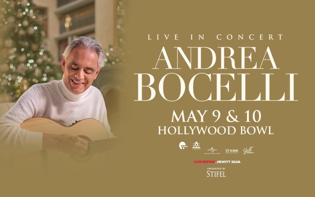 Live Nation Andrea Bocelli Static Digital 1200x750 AndreaBocelli 2023 Regional HollywoodBowl 0509 10