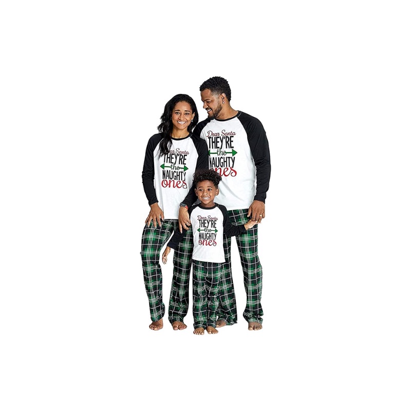 Naughty or Nice Christmas Family Pajamas