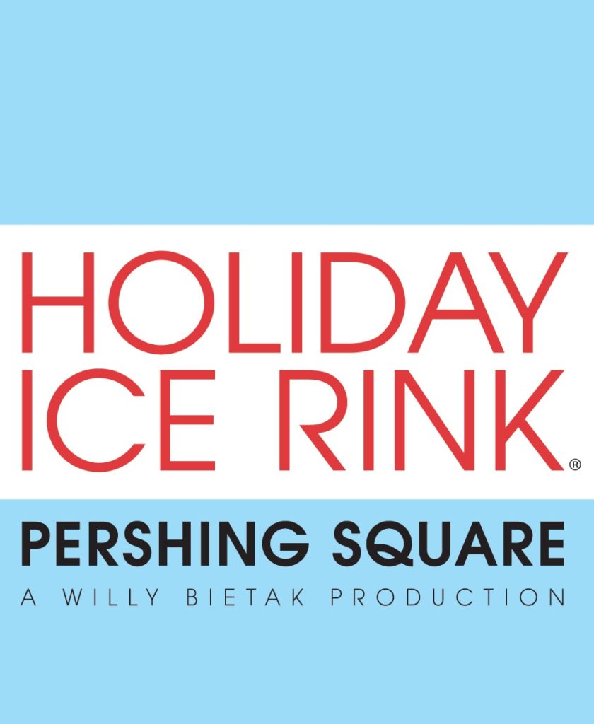 Pershing Square Holiday Ice Rink PSQ Logo