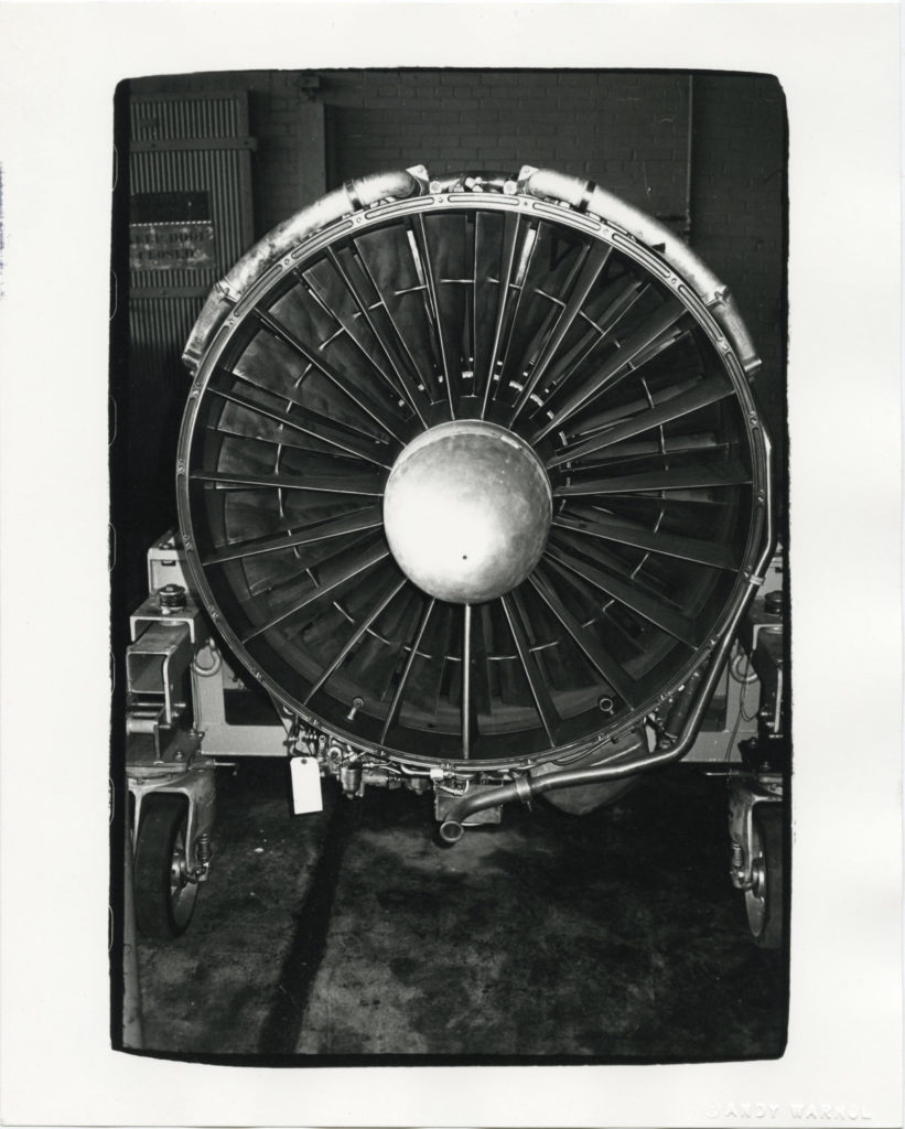 Andy Warhol Airplane Engine 1982
