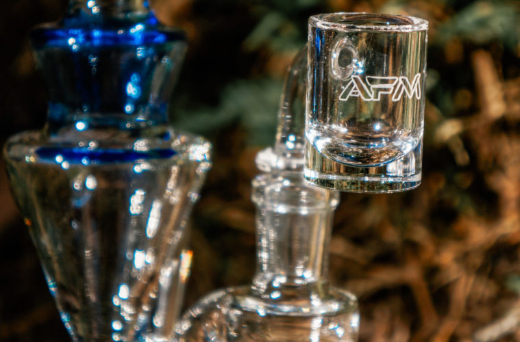 Glass Deals: Alien Flower Monkey Glass Quartz 38 thick bottom round banger