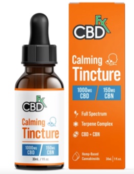 CBDfx Calming tincture 
