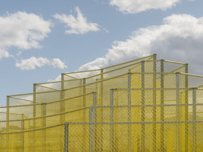 Desert X Asks Desert Why? 42 Desert X 2023 installation view Rana Begum No.1225 Chainlink photo by Lance Gerber courtesy the artist and Desert X 7 768x576 1