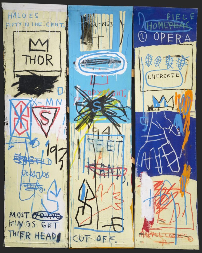 Charles the First 1982 © The Estate of Jean Michel Basquiat Licensed by Artestar New York