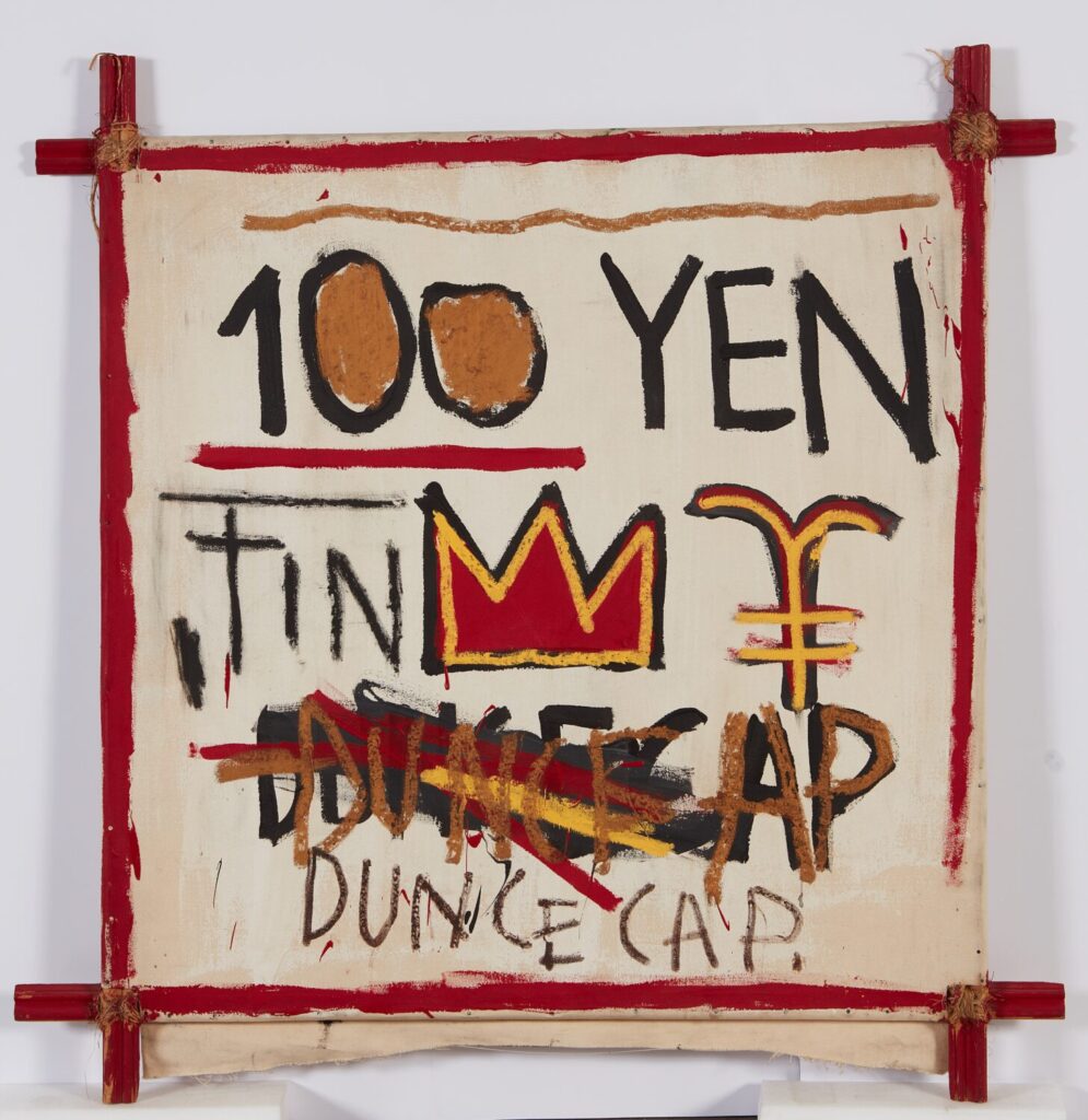 Untitled 100 Yen 1982 © The Estate of Jean Michel Basquiat Licensed by Artestar New York