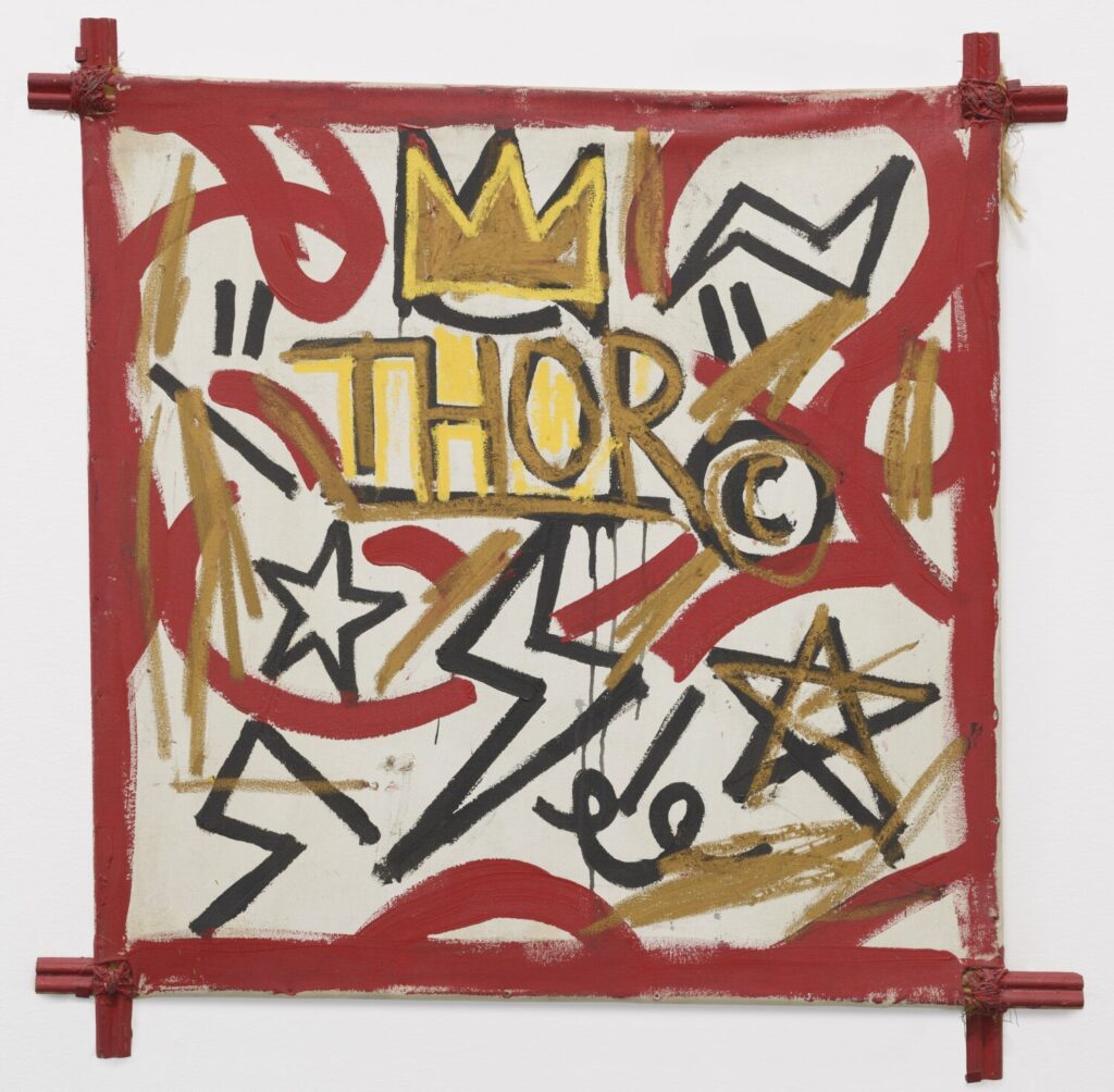 Untitled Thor 1982 © The Estate of Jean Michel Basquiat Licensed by Artestar New York